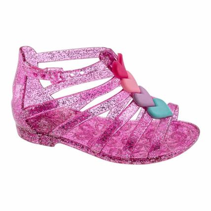 Sandália Baby Frad 2211 - Max Glitter Rosa - Atacado