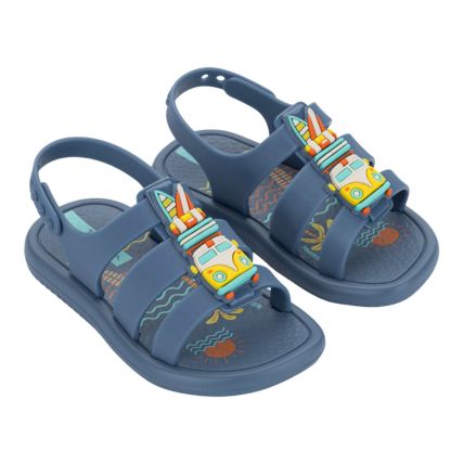 Sandália Baby Ipanema Fantasia 27416 - Azul/verde/laranja (Br647) - Atacado