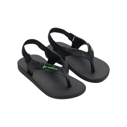 Sandália Baby Rider Street 11645 - Preto/preto - Atacado