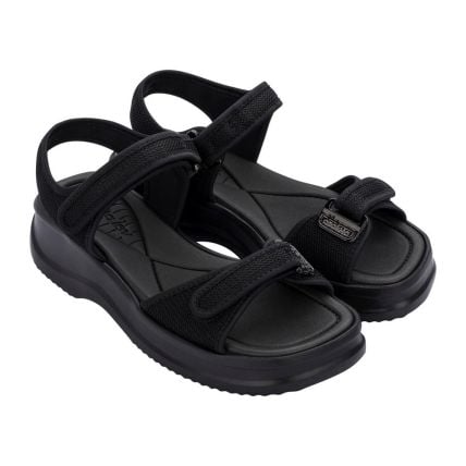 Sandália Feminina Azaleia Vera Soft Therapy 18451  - Preto (90142) - Atacado