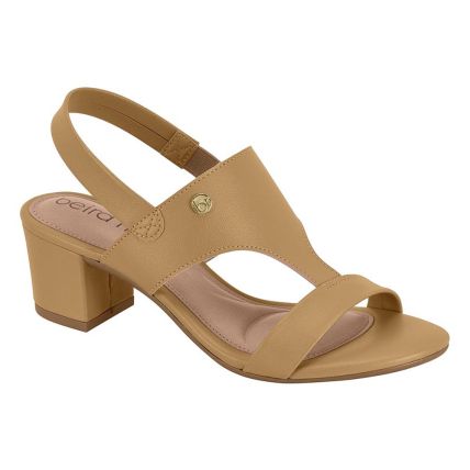 Sandália Feminina Beira Rio 8246.1211.9569 - Tan (89673) - Atacado