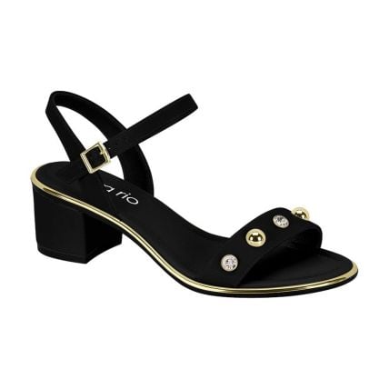 Sandália Feminina Beira Rio 8379.247.9569 - Preto (15745) - Atacado