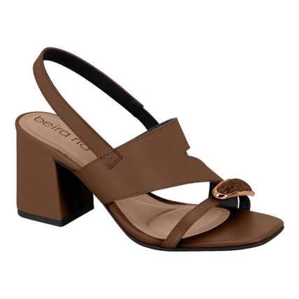 Sandália Feminina Beira Rio 8436.243.9569 - Conhaque (101433) - Atacado