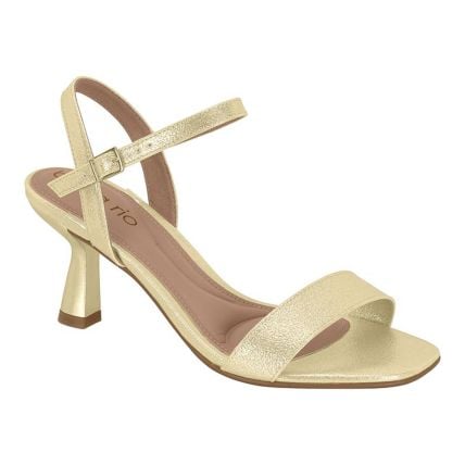 Sandália Feminina Beira Rio 8478.212.28478 - Dourado (66) - Atacado