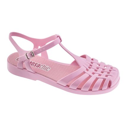Sandália Feminina Charmosinha 2204 - (Frad) - Rosa Chá - Atacado