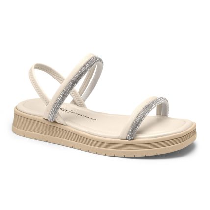 Sandália Feminina Dakota Y6963-0002 - (9 Pares) - Cristal/tule - Atacado