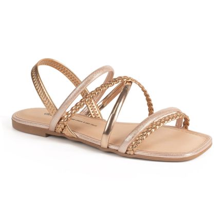Sandália Feminina Dakota Y9352 - Rosê/rosê - Atacado
