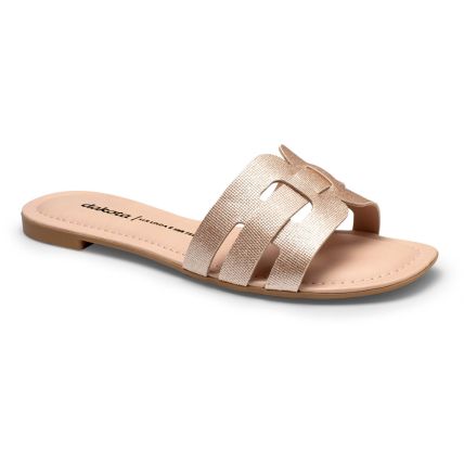 Sandália Feminina Dakota Y9551-0004 - (9 Pares) - Rosê - Atacado