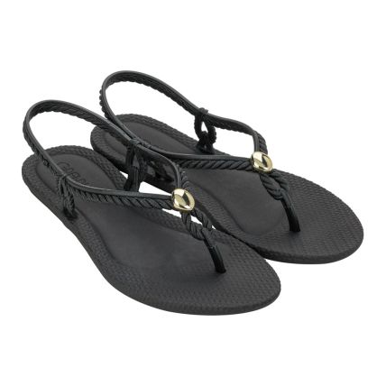 Sandália Feminina Grendha Todo Dia Delicada 19083 - Preto (Bf227) - Atacado