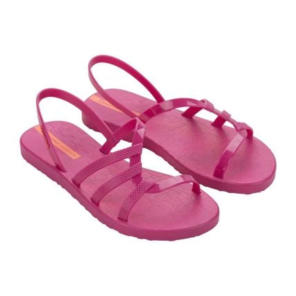 Sandália Feminina Ipanema Diversa 27234 - Rosa/laranja (Bg728) - Atacado