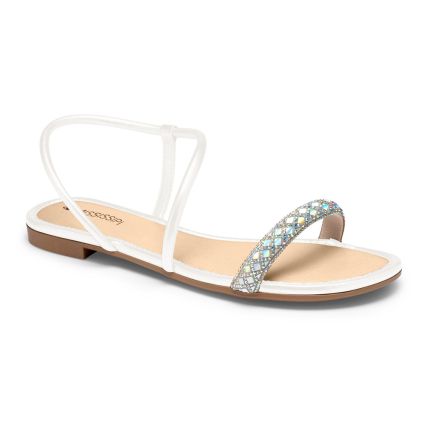 Sandália Feminina Mississipi Mi351-0003 - (9 Pares) - Furtacor/new White - Atacado