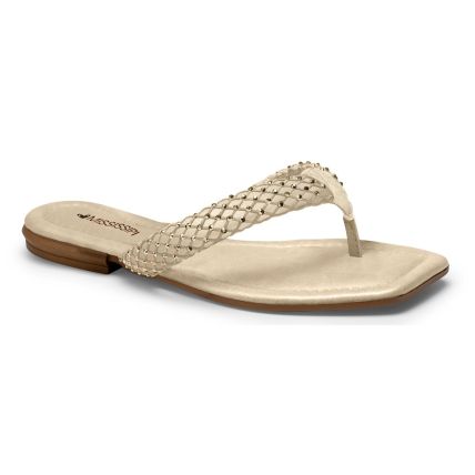Sandália Feminina Mississipi Mf831-0001 - (9 Pares) - Cotton/cotton - Atacado