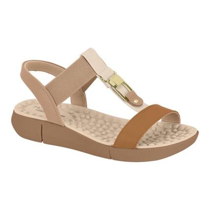 Sandália Feminina Modare 7142.139.22454 - Camel/nude/creme (101781) - Atacado