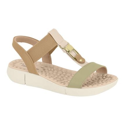 Sandália Feminina Modare 7142.139.22454 - Verde/tan/creme (101780) - Atacado