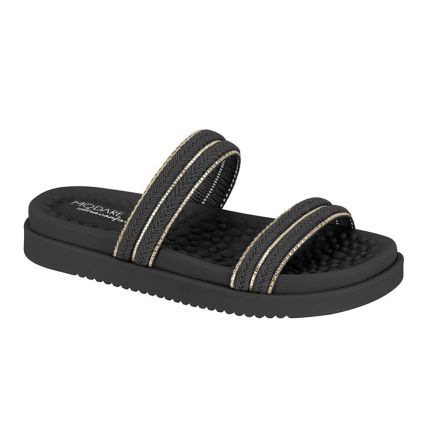 Sandália Feminina Modare 7178.118.29432 - Preto Dourado (35035) - Atacado