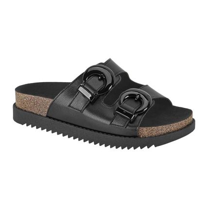 Sandália Feminina Moleca 5500.103.9569 - Preto (15745) - Atacado