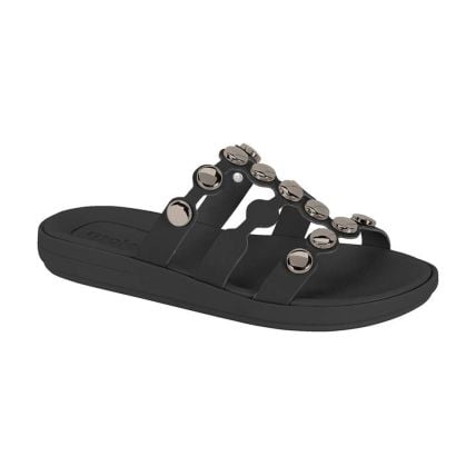 Sandália Feminina Moleca 5525.105.9569 - Preto (15745) - Atacado