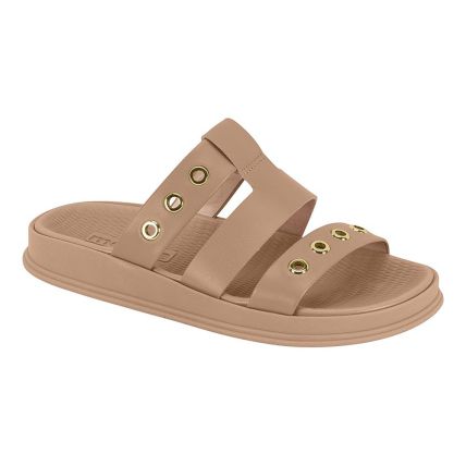 Sandália Feminina Moleca 5556.103.9569 - Nude (52531) - Atacado