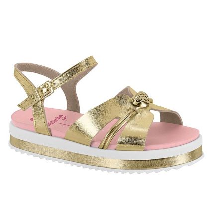 Sandália Feminina Molekinha 2305.1574.30753 - Ouro Rosado (23146) - Atacado