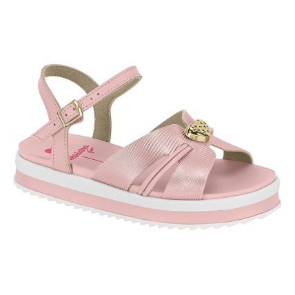 Sandália Feminina Molekinha 2305.1574.30981 - Rosa (78276) - Atacado