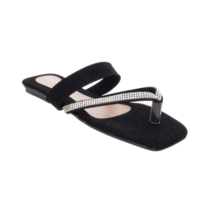 Sandália Feminina Via Bag 010 - Preto - Atacado