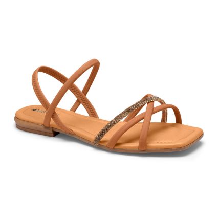 Sandália Feminino Mississipi Q9992-0001 - (9 Pares) - Natural/bronze - Atacado