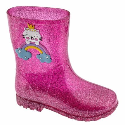 Sandália Infantil Charmosinha 2198 - (Frad) - Max Glitter Rosa - Atacado