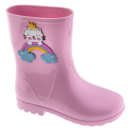 Sandália Infantil Charmosinha 2198 - (Frad) - Rosa Chá - Atacado