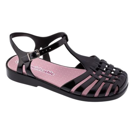 Sandália Infantil Charmosinha 2205 - (Frad) - Preto - Atacado
