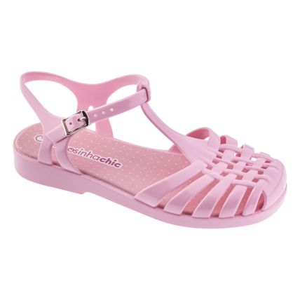 Sandália Infantil Charmosinha 2205 - (Frad) - Rosa Chá - Atacado