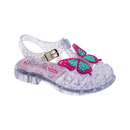Sandália Baby Frad 2077  - Max Glitter Prata - Atacado