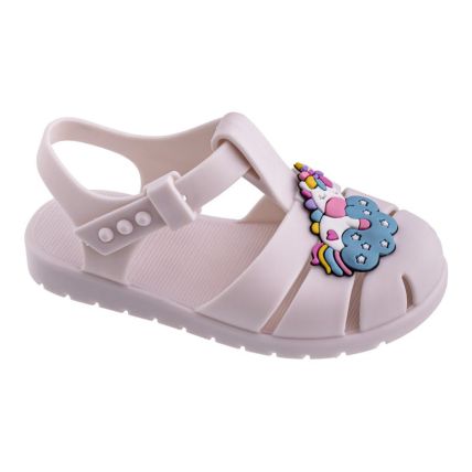 Sandália Infantil Frad 2173 - Off White - Atacado