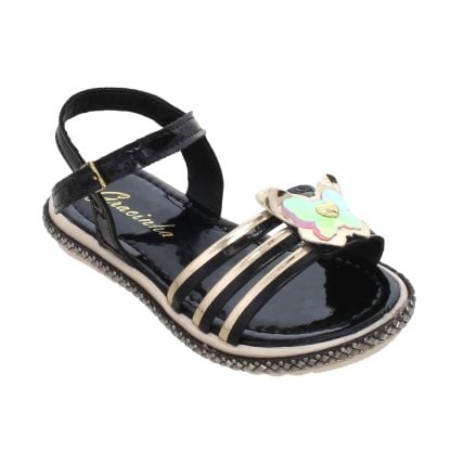 Sandália Infantil Gracinha 710 - Preto Verniz - Atacado