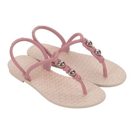 Sandália Infantil Grendha Bela Ternura 19177 - Rosa Off White (Bl869) - Atacado
