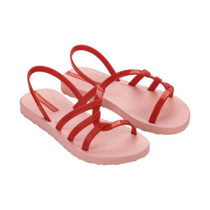Sandália Infantil Ipanema Diversa 27235 - Rosa/vermelho (Bh063) - Atacado