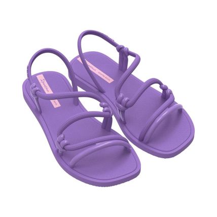 Sandália Infantil Ipanema Solar 26984 - Lilás/lilás/rosa (Ba591) - Atacado
