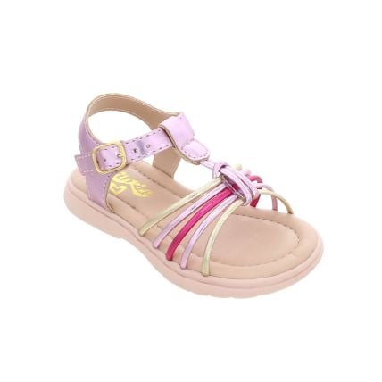 Sandália Infantil Lily Kids 10152.127 - Rose - Atacado