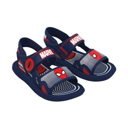 Sandália Infantil Marvel Brave 22847 - Azul/azul/vermelho (Ah694) - Atacado