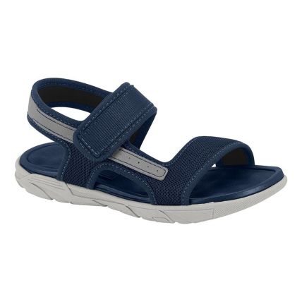 Sandália Infantil Molekinho 2400.175.30137 - Marinho/cinza (72436) - Atacado