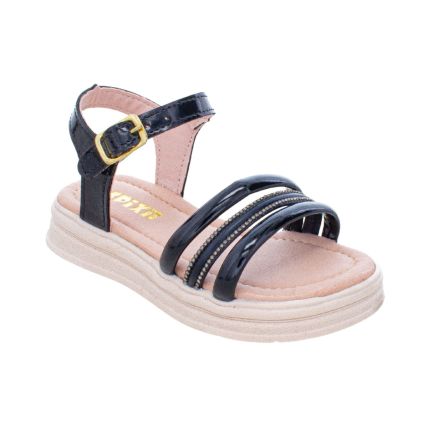 Sandália Infantil Spixii 311.650 - Verniz/preto - Atacado