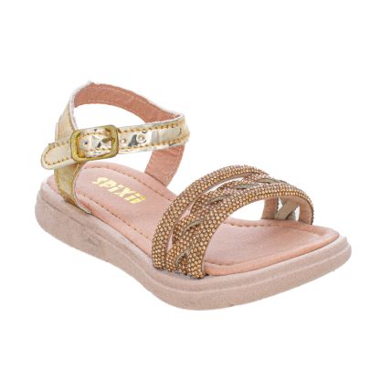 Sandália Infantil Spixii 388.13 - Ouro - Atacado