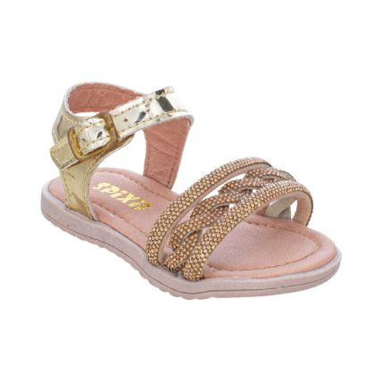 Sandália Infantil Spixii 388.13 - Ouro - Atacado