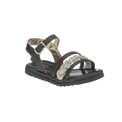 Sandália Infantil Stilo Rose 4701.08 - Preto - Atacado