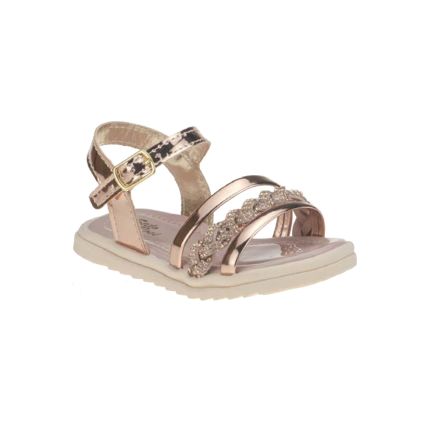 Sandália Infantil Stilo Rose 4700.34  - Cobre - Atacado