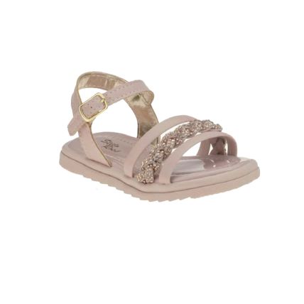 Sandália Infantil Stilo Rose 4701.60  - Nude - Atacado