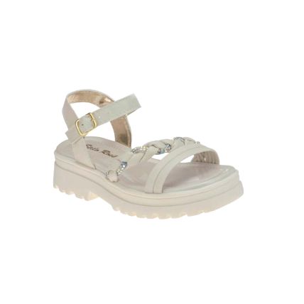 Sandália Infantil Stilo Rose 8161.69  - Off White - Atacado