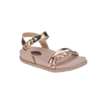  Sandália Infantil Stilo Rose 8174.34 - Cobre - Atacado