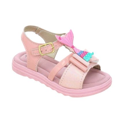 Sandália Infantil Timily 950 - Rose Verniz - Atacado