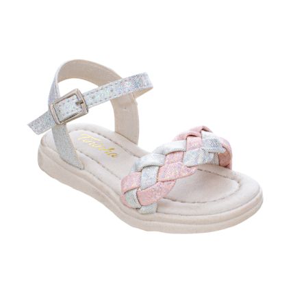 Sandália Infantil Tininha 08.092 - Branco/off White - Atacado
