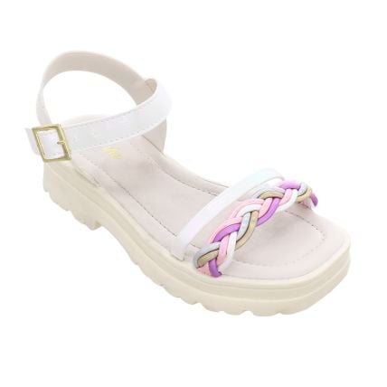 Sandália Infantil Tininha 42.008.679 - Off White - Atacado